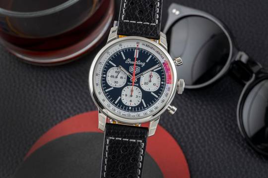 Breitling Top Time B01 Deus Stahl Automatik Herrenuhr Ref. AB01765A1B1X1 B&P New