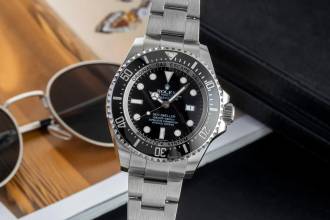 Thumbnail von Rolex Sea-Dweller Deepsea Black Dial Oyster Stahl Automatik Ref. 116660