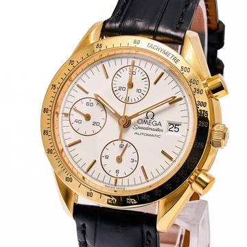  Omega Speedmaster Chrono Date 39 Yellowgold – 1750043 – like NEW – approx. 1999 