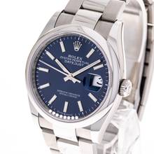 Thumbnail von Rolex Datejust 36 Blue Oyster – 126200 – like NEW – 2023 Full Set