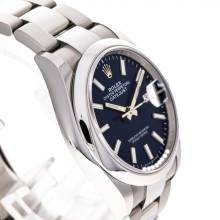 Thumbnail von Rolex Datejust 36 Blue Oyster – 126200 – like NEW – 2023 Full Set