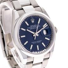 Thumbnail von Rolex Datejust 36 Blue Oyster – 126200 – like NEW – 2023 Full Set