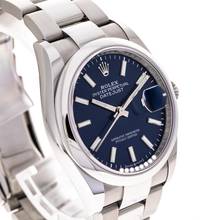 Thumbnail von Rolex Datejust 36 Blue Oyster – 126200 – like NEW – 2023 Full Set