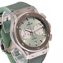 Thumbnail von Hublot Classic Fusion Chronograph Chrono Titanium Sage Green – 521.NX.891G.NR – NEW & Unworn – 2026 Full Set