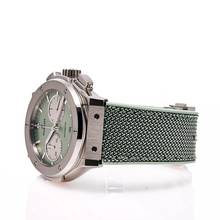 Thumbnail von Hublot Classic Fusion Chronograph Chrono Titanium Sage Green – 521.NX.891G.NR – NEW & Unworn – 2026 Full Set
