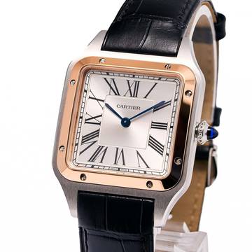 Cartier Santos Dumont Large Steel/Rosegold – W2SA0037 – like NEW – 05/2026 Full Set