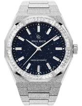  Paul Rich PR-46706 Herrenuhr Moissanite Frosted Star Dust II Silver 43mm 5ATM 
