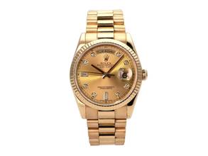 Thumbnail von Rolex Day-Date 36 18 kt Gelbgold Ref. 118238 Champagner DIA