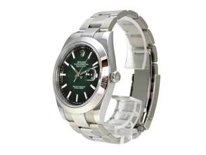 Thumbnail von Rolex Datejust 41 Ref. 126300 Edelstahl Green Ombre Oyster-Band