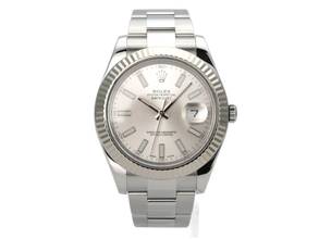 Thumbnail von Rolex Datejust II Ref. 116334 Silber Index