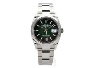 Thumbnail von Rolex Datejust 36 Oystersteel 126200 Grün Ombre