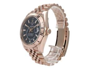 Thumbnail von Rolex Sky-Dweller Everose-Gold Ref. 336935 Blau Jubile-Band