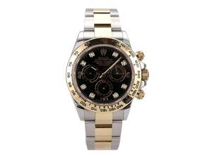 Thumbnail von Rolex Daytona Edelstahl / Gelbgold Ref. 116503 Schwarz Diamant
