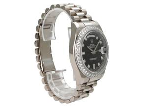 Thumbnail von Rolex Day-Date II Weißgold 218239 Schwarz DIA