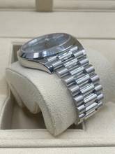 Thumbnail von Rolex Day-Date 40 PLATIN BAGUETTE DIAMONDS ICE BLUE NEW/Unworn FULL SET WITH BOX + PAPERS 2021