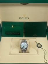 Thumbnail von Rolex Day-Date 40 PLATIN BAGUETTE DIAMONDS ICE BLUE NEW/Unworn FULL SET WITH BOX + PAPERS 2021