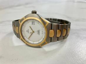 Thumbnail von Omega Seamaster Polaris XL Automatic Titan/Gold/White Dial/very special