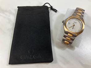 Thumbnail von Omega Seamaster Polaris XL Automatic Titan/Gold/White Dial/very special