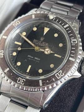  Rolex Submariner (No Date) 5512 Submariner Gilt Radium-Chapter-Meters First Dial Baujahr 1962 Sr.Nr 870.XXX Echtheitszertifikat Rolex Geneve Garantieablauf 30/09/2019 