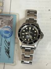 Thumbnail von Rolex Sea-Dweller 1665 COMEX-Sea-Dweller - orig. Box-Neuer Service Rolex m. Karte-orig.Taucherpass + Unterl. Ultra Rares Modell Letzte Serie aus 1981 ! 300 Pieces !!