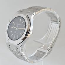 Thumbnail von Audemars Piguet Royal Oak 14100ST 36MM black dial automatic very rare TOP Condition 1981