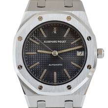 Thumbnail von Audemars Piguet Royal Oak 14100ST 36MM black dial automatic very rare TOP Condition 1981