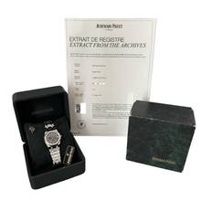 Thumbnail von Audemars Piguet Royal Oak 14100ST 36MM black dial automatic very rare TOP Condition 1981