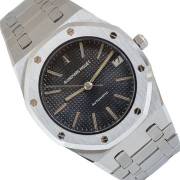  Audemars Piguet Royal Oak 14100ST 36MM black dial automatic very rare TOP Condition 1981 