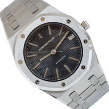  Audemars Piguet Royal Oak 14100ST 36MM black dial automatic very rare TOP Condition 1981 