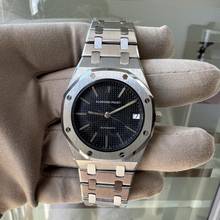Thumbnail von Audemars Piguet Royal Oak 14100ST 36MM black dial automatic very rare TOP Condition 1981