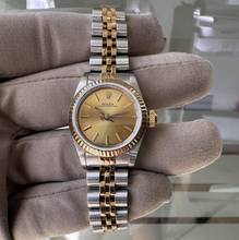 Thumbnail von Rolex Oyster Perpetual 26 67193 26MM Champagne dial Full Set TOP Condition