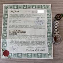 Thumbnail von Rolex Day-Date 18039 President wood dial white gold 18KT Full Set TOP Condition
