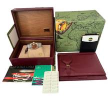 Thumbnail von Rolex Day-Date 18039 President wood dial white gold 18KT Full Set TOP Condition