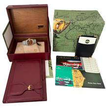 Thumbnail von Rolex Day-Date 18039 President wood dial white gold 18KT Full Set TOP Condition