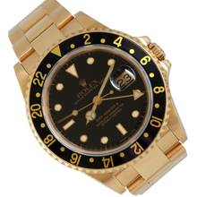 Thumbnail von Rolex GMT-Master II 16718 Black dial Full Set 1992