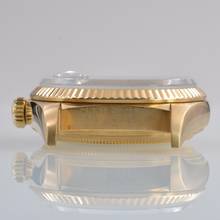 Thumbnail von Rolex Datejust 36 16018 President black dial Full Set TOP Condition 1986