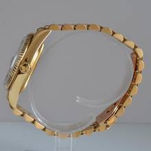 Thumbnail von Rolex Datejust 36 16018 President black dial Full Set TOP Condition 1986