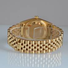 Thumbnail von Rolex Datejust 36 16018 President black dial Full Set TOP Condition 1986