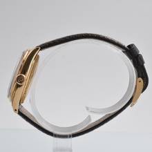 Thumbnail von Rolex Oyster Perpetual 34 6284 green enamel dial rose gold 18KT very rare 1957