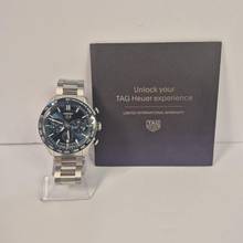 Thumbnail von TAG Heuer Carrera Chrono Calibre Heuer02 Blau Keramik 44mm Automatik Vollständig