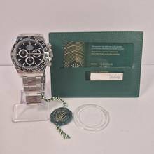 Thumbnail von Rolex Daytona Keramik Schwarzes Zifferblatt Vollständige Aufkleber 40mm Automatik Komplett