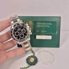 Thumbnail von Rolex Daytona Keramik Schwarzes Zifferblatt Vollständige Aufkleber 40mm Automatik Komplett