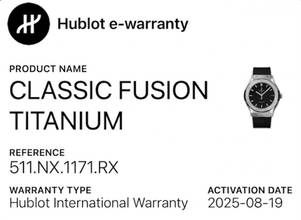 Thumbnail von Hublot Classic Fusion Titanium 45mm Automatik Komplett