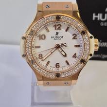 Thumbnail von Hublot Big Bang 38 mm Lady Alpine Roségold & Diamanten 38mm Quarz Komplett