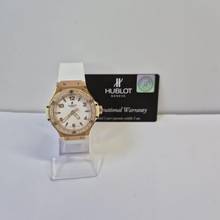 Thumbnail von Hublot Big Bang 38 mm Lady Alpine Roségold & Diamanten 38mm Quarz Komplett