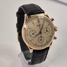 Thumbnail von Universal Genève Compax Vintage Chronograph Bi Compax Roségold 38mm Handaufzug