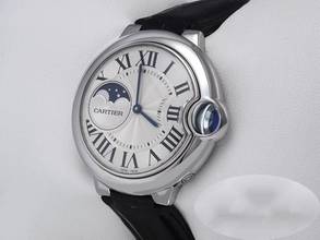 Thumbnail von Cartier Ballon Bleu 37mm Wsbb0020 2019 Edelstahl Mondphase Automatik Stahl