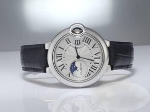 Thumbnail von Cartier Ballon Bleu 37mm Wsbb0020 2019 Edelstahl Mondphase Automatik Stahl