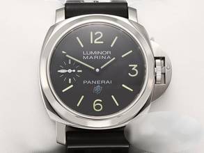 Thumbnail von Panerai Luminor Marina Base 44mm Pam00777 2019 Edelstahl Handaufzug Stahl Steel Black Dial