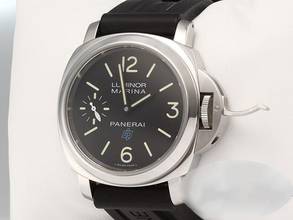 Thumbnail von Panerai Luminor Marina Base 44mm Pam00777 2019 Edelstahl Handaufzug Stahl Steel Black Dial